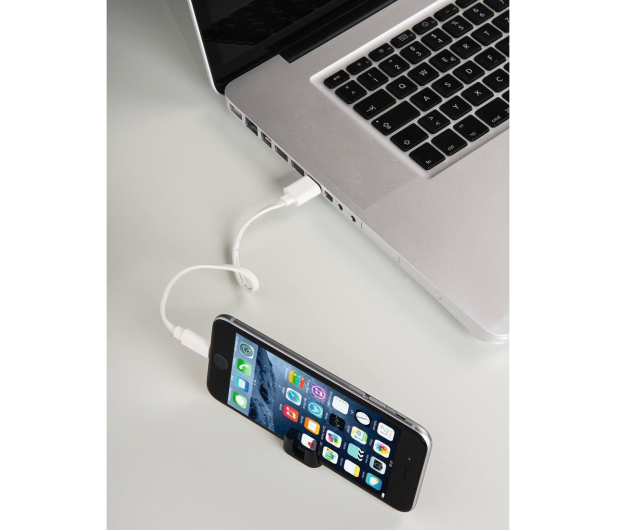 Hama USB-Lightning 0.2m MFI biały + uchwyt - 1442602 - zdjęcie 5